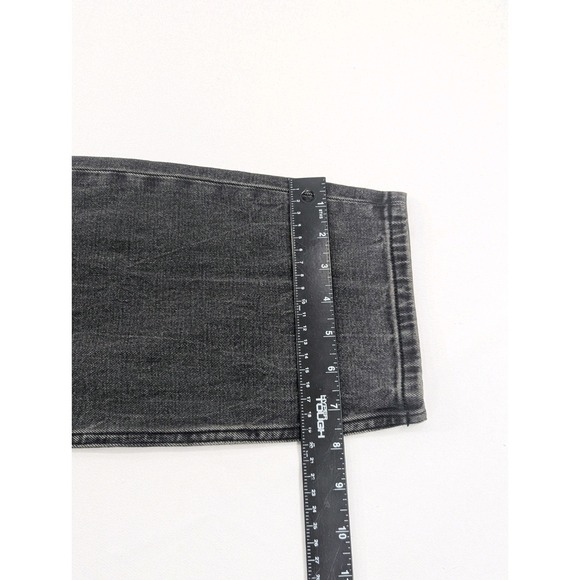 Abercrombie Fitch Jeans Womens Black The Mom High Rise Curve Love 31/12 NEW - Picture 9 of 10